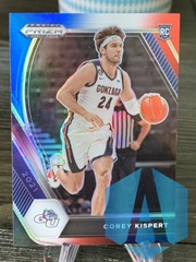 2021 Prizm Draft Picks Rookie Card Red White Blue #8 Corey Kispert RC Gonzaga